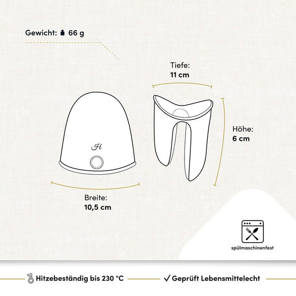 Fingerschutz aus Silikon 2er-Set