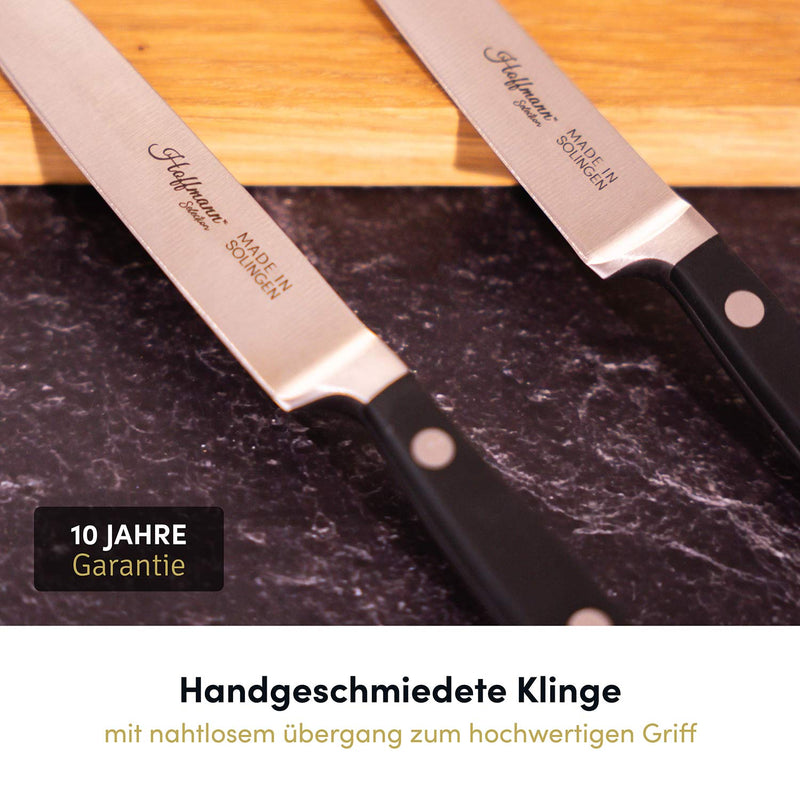 Gemüsemesser 9 cm, handgeschmiedet in Solingen