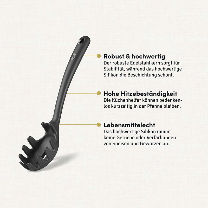 Pastalöffel mit robustem Edelstahlkern