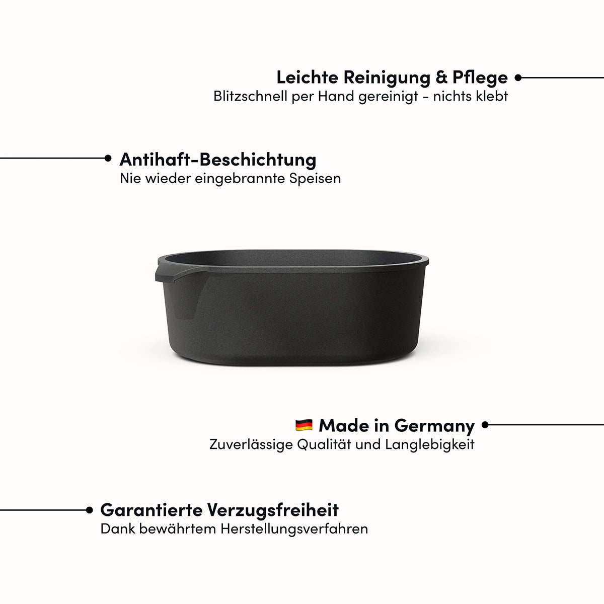 Bräter | Deckel optional | PFAS-FREI
