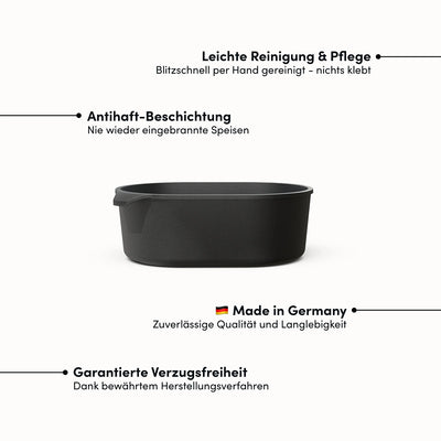 Bräter | Deckel optional | PFAS-FREI