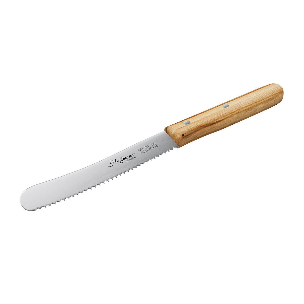 Das Hoffmann Buckelsmesser mit Buchenholzgriff überzeugt durch zeitloses Design, angenehme Haptik und langlebige Schneidqualität.