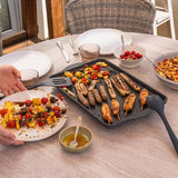 Teppanyakiplatte I Grillplatte I Plancha 49x29 cm