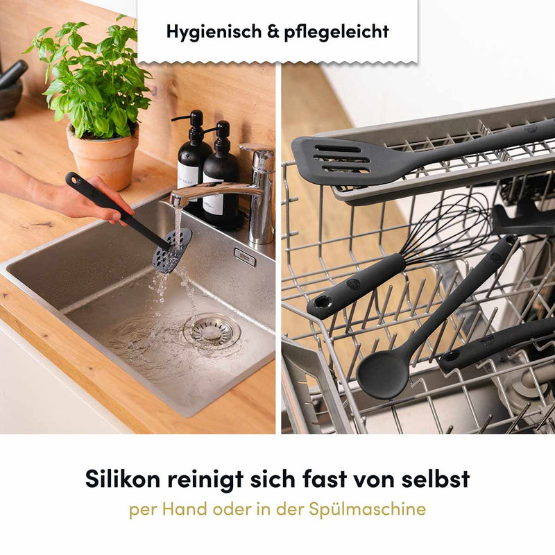 Kartoffelstampfer mit robustem Edelstahlkern