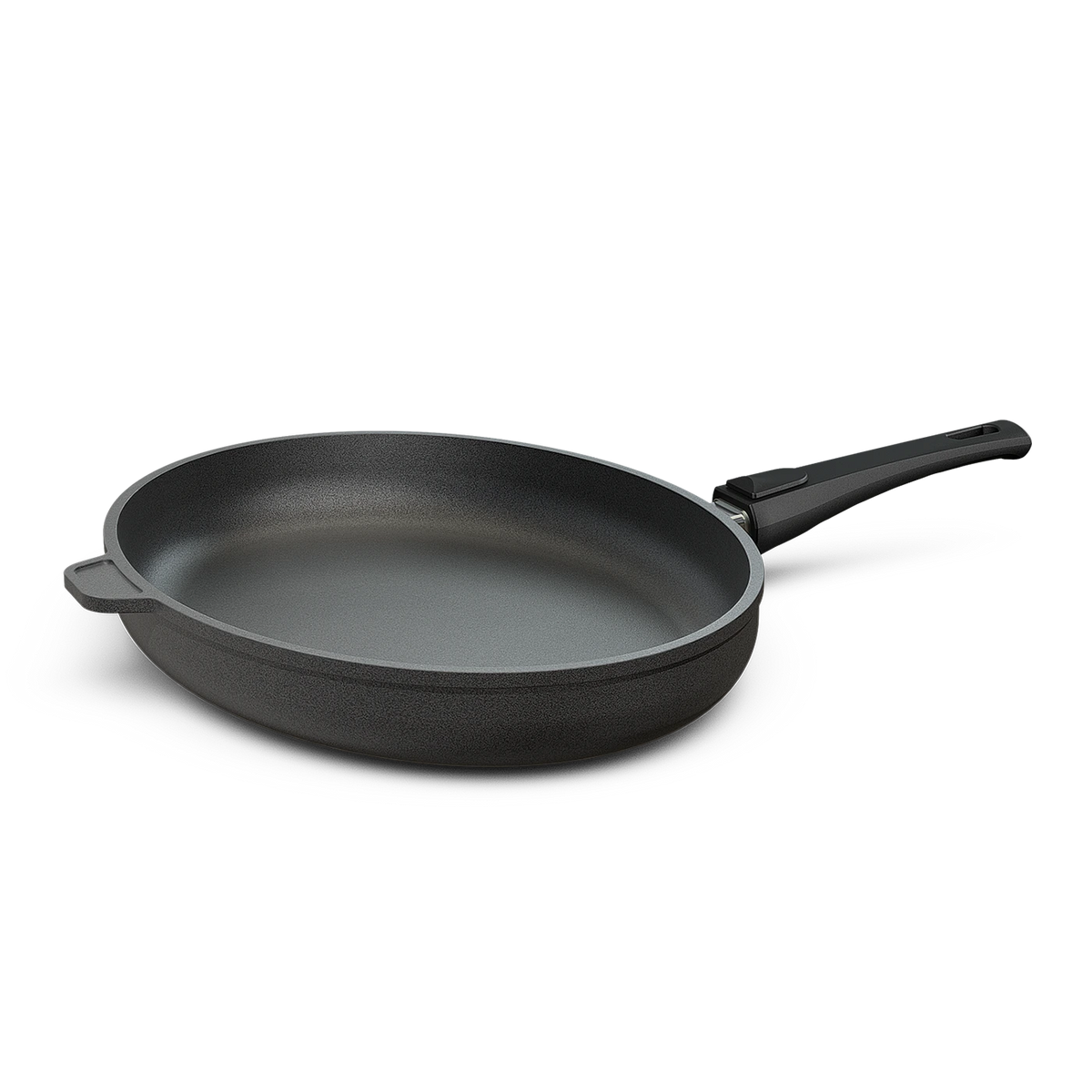 Schnitzelpfanne | Fischpfanne oval 38x28 cm | Deckel optional
