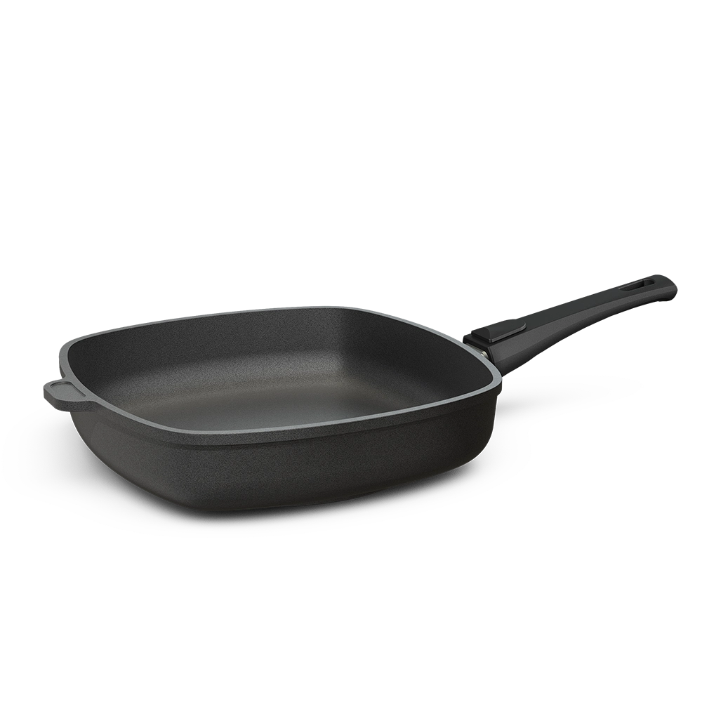 Viereckpfannen 20-28 cm | Deckel optional