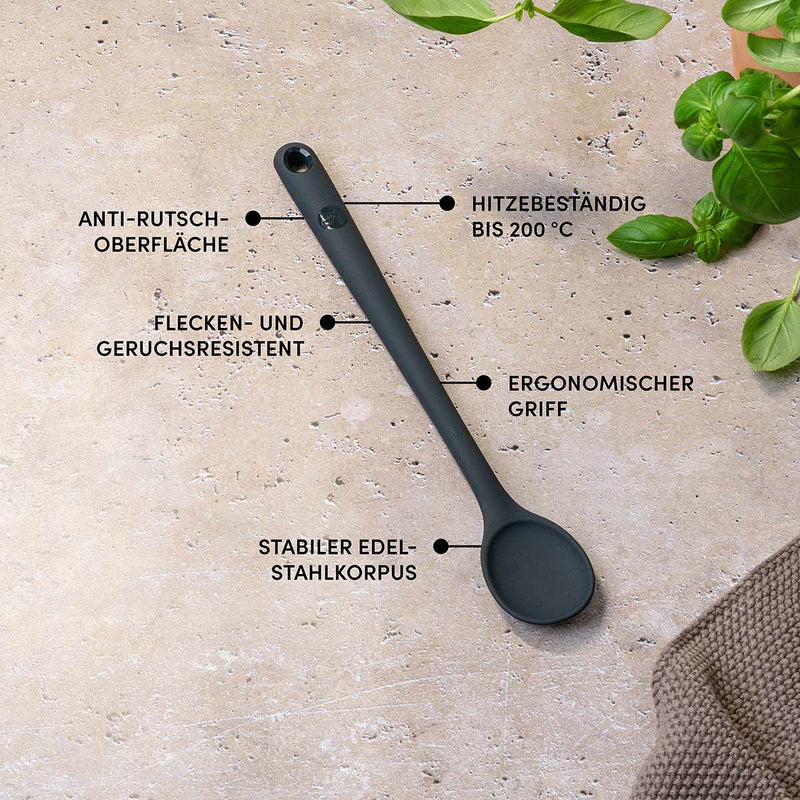 Kochlöffel mit robustem Edelstahlkern