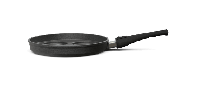 Muldenpfanne mit 4 Mulden Made in Germany Hoffmann Pfannen