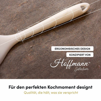 Der Pfannenwender im Hoffmann Design besticht durch seine elegante Optik und funktionale Verarbeitung – ideal für stilvolles und komfortables Kochen.