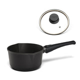 Stieltopf mit 2 Ausgießern | STONIQ | PFAS-FREI