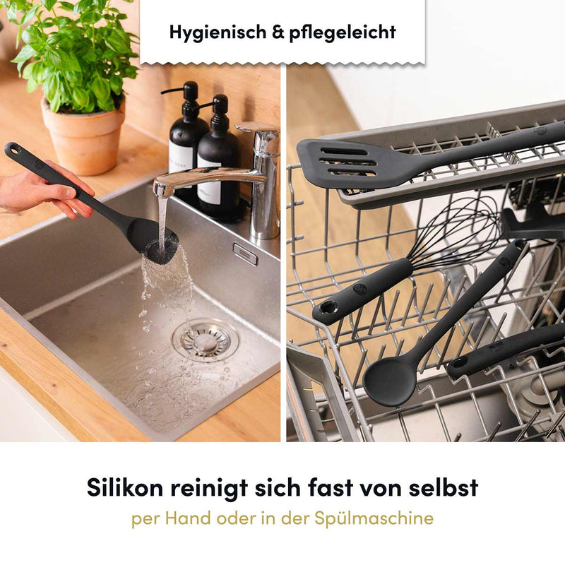 Servierlöffel mit robustem Edelstahlkern