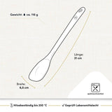 Servierlöffel mit robustem Edelstahlkern