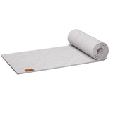 Eleganter Tischläufer 100x30 cm oder 150x40 cm hellgrau
