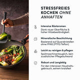 Bernd Zehner Wokpfanne | STONIQ | PFAS-FREI