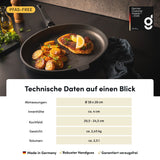 Schnitzel- & Fischpfanne STONIQ I PFAS-Frei