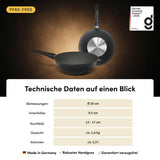 Wokpfanne | STONIQ | PFAS-FREI
