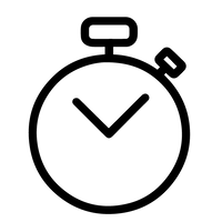 Kurze Aufheizzeit