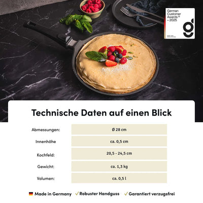 Crepespfanne | STONIQ | PFAS-Frei