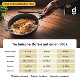 Hochrandpfanne I STONIQ | PFAS-FREI