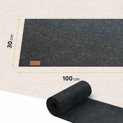 17-teilige Tischdeko: Tischläufer 100x30 cm | Platzsets | Untersetzer