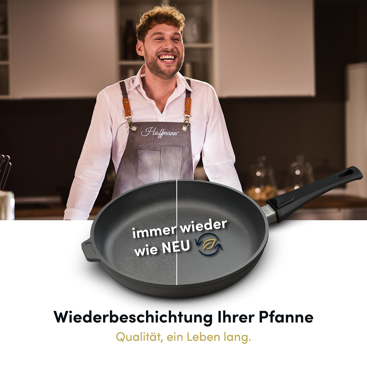 HOMSFOU Steakplatte Aus Gusseisen | Japanische Teppanyaki-Grillpfanne | Backform Für Ofen & Herd | Antihaftbeschichtet Mit Holztablett